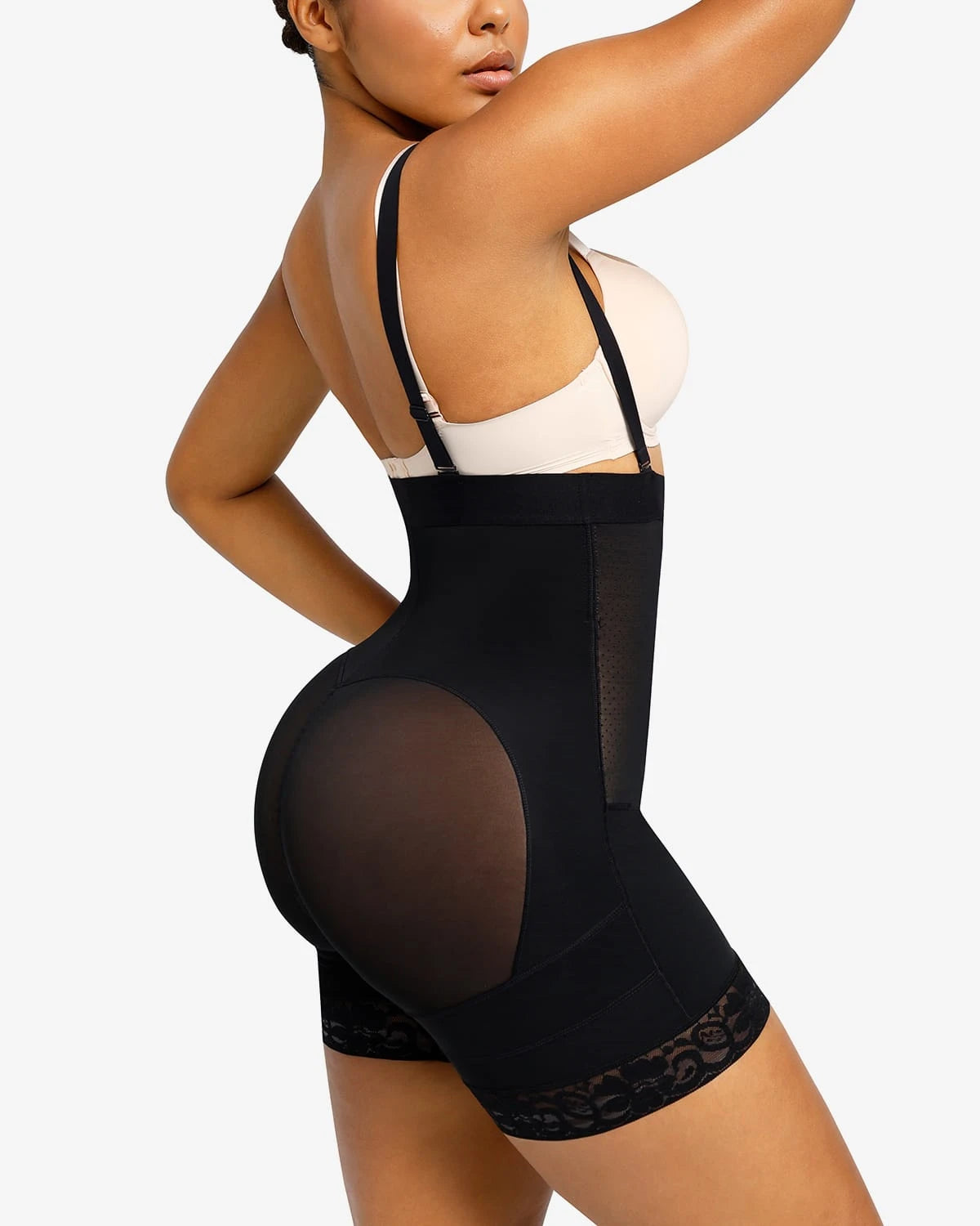 AirSlim® Core Sculpt Mid Thigh Shaper Shorts for Women - Tummy Control Shapewear & Body Shaping Shorts - Perfect for Workout, Yoga, and Everyday Wear