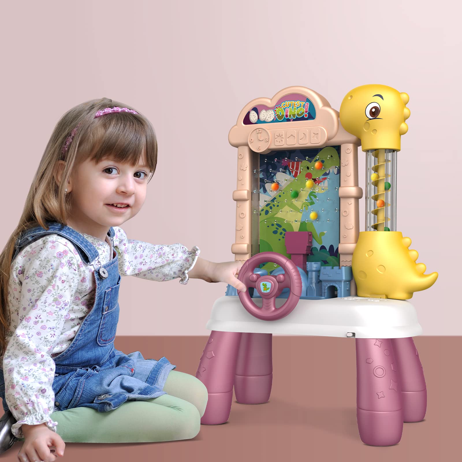 XITALAXU Electric Ball Catcher Toy for Toddlers – STEM Learning Educational Toy with Lights & Music, Fun Interactive Preschool Activity – Best Gift for Boys & Girls Birthday, Christmas (Ideal for Indoor Play & Early Childhood Development)