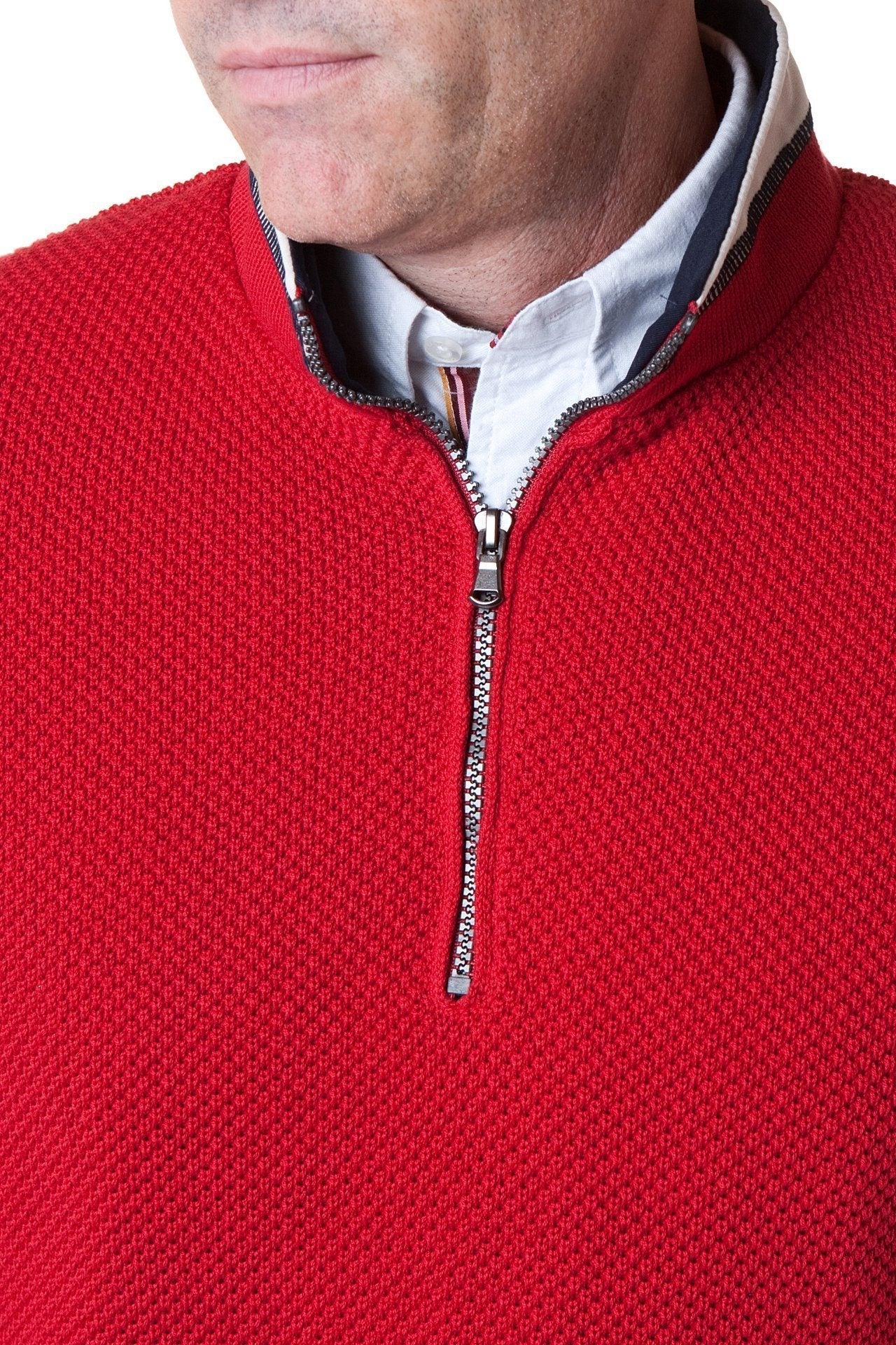 Holebrook Classic Wool Pullover Sweater for Women - Warm Red Knit Jumper for Fall & Winter - Cozy Casual Outfit for Work, Travel, and Daily Wear