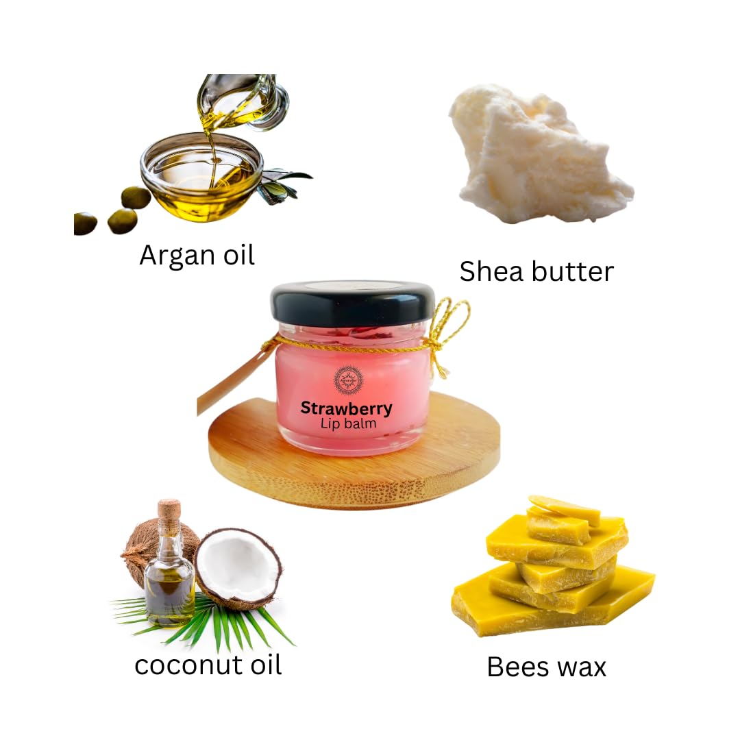 Aaranyam Nourishing Lip Balm - Moisturizing & Hydrating Formula for Soft, Healthy Lips - Perfect for Dry Lips, Winter Care & Daily Lip Protection