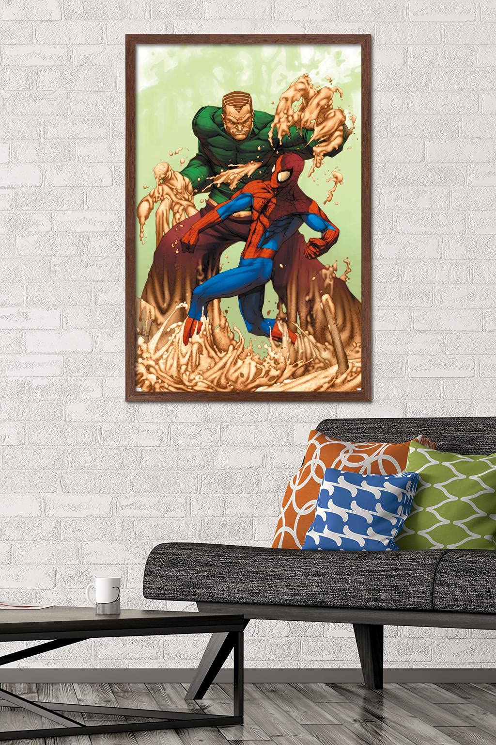 Trends International Marvel Comics Sandman - Marvel Age Spider-Man #17 Framed Wall Poster 34