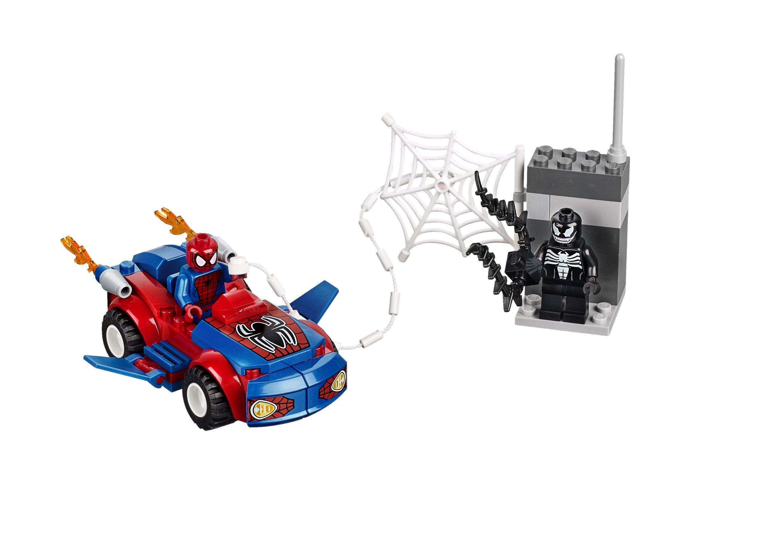 LEGO Juniors Spider-Man: Spider-Car Pursuit Building Toy Set for Kids - Superhero Play & Creative Construction Fun | Perfect for Birthday Gifts & Pretend Play Adventures