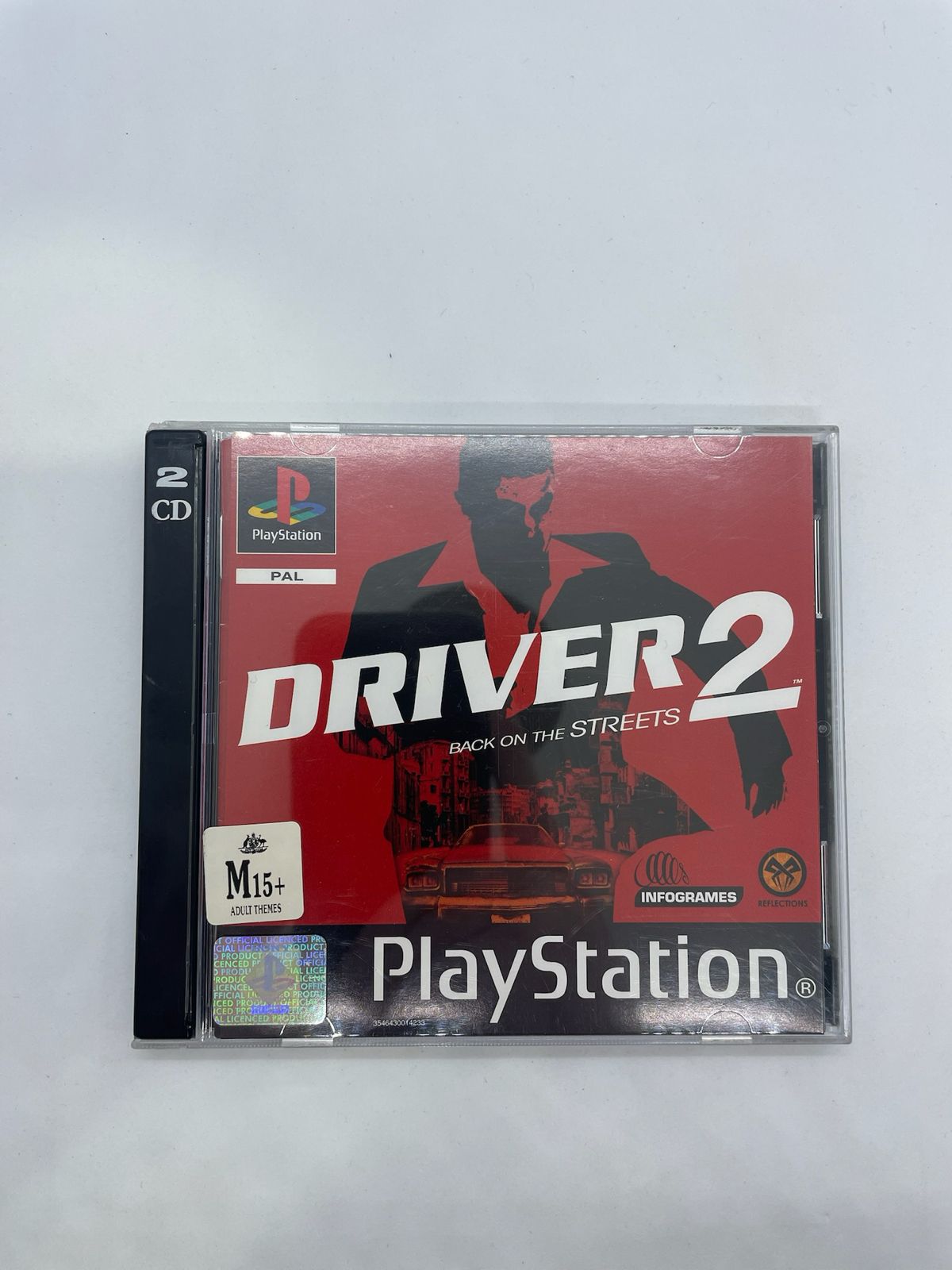 Original PlayStation 1 PS1 Driver 2 Video Game with Manual - PAL Version for Classic Gaming & Retro Collectors | Perfect for Nostalgic Play & Display