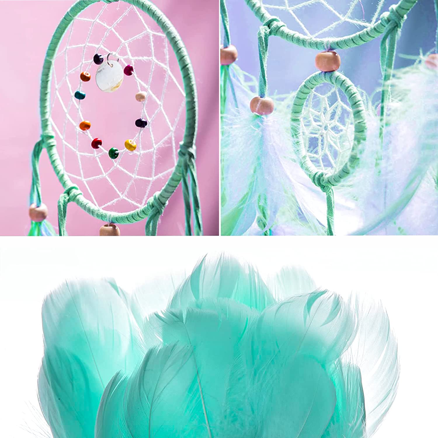 DIY Dream Catcher Kit - Handmade Wall Decor for Bedroom, Nursery & Kids Room | Perfect for Birthday Parties, Baby Showers, Weddings & Christmas Gifts | Boho Home Decor & Spiritual Gift Idea