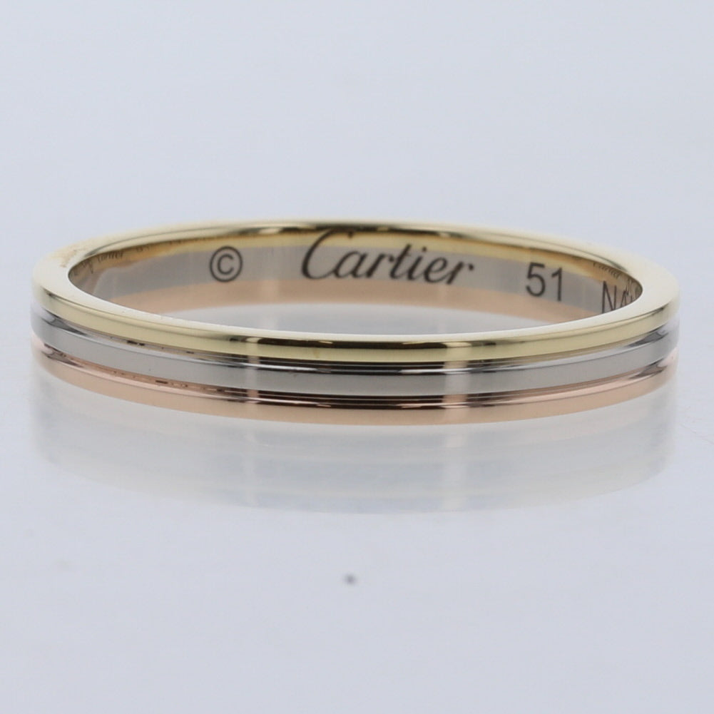 18K Gold Vendôme Louis Cartier Wedding Ring for Women & Men - Elegant Luxury Wedding Band for Engagement, Anniversary & Special Occasions