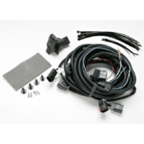 7-Way Hitch Receiver Wiring Harness Connector - Mopar Part #82208491AB - Compatible with Dodge Ram & Jeep for Towing & Trailer Lights Installation