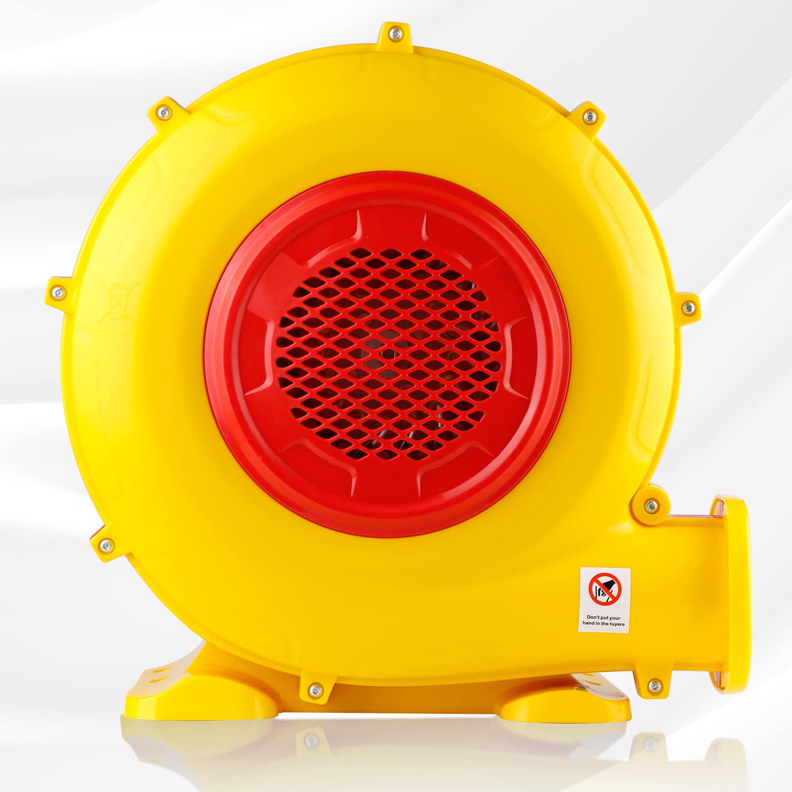 WARSUN 750W 1.0HP Portable Air Blower - High Power 2250Pa Commercial Inflatable Pump for Bounce Houses, Arches, Jump Slides | Perfect for Party Rentals, Carnival Events & Backyard Inflatables