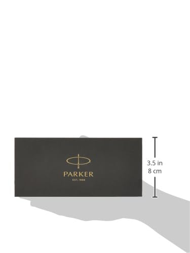 Vintage PARKER Duofold Ballpoint Pen - Classic Big Red Design with Medium Point Black Ink Refill | Luxury Writing Instrument for Business Professionals & Gift Giving