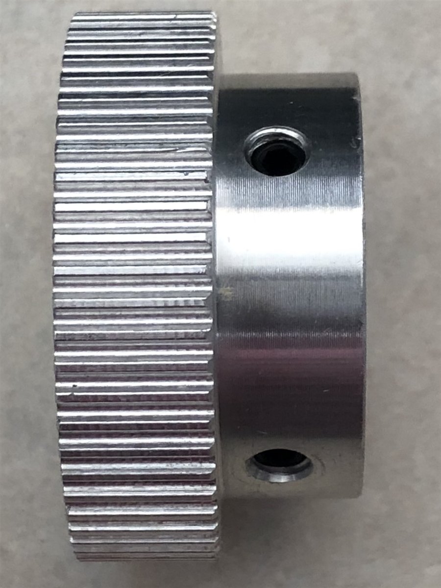 6mm Bore GT2 Timing Pulley - 2mm Pitch, 60 Teeth, 6mm Wide Belt Groove - Compatible with 3D Printers, CNC Machines, and Robotics Applications