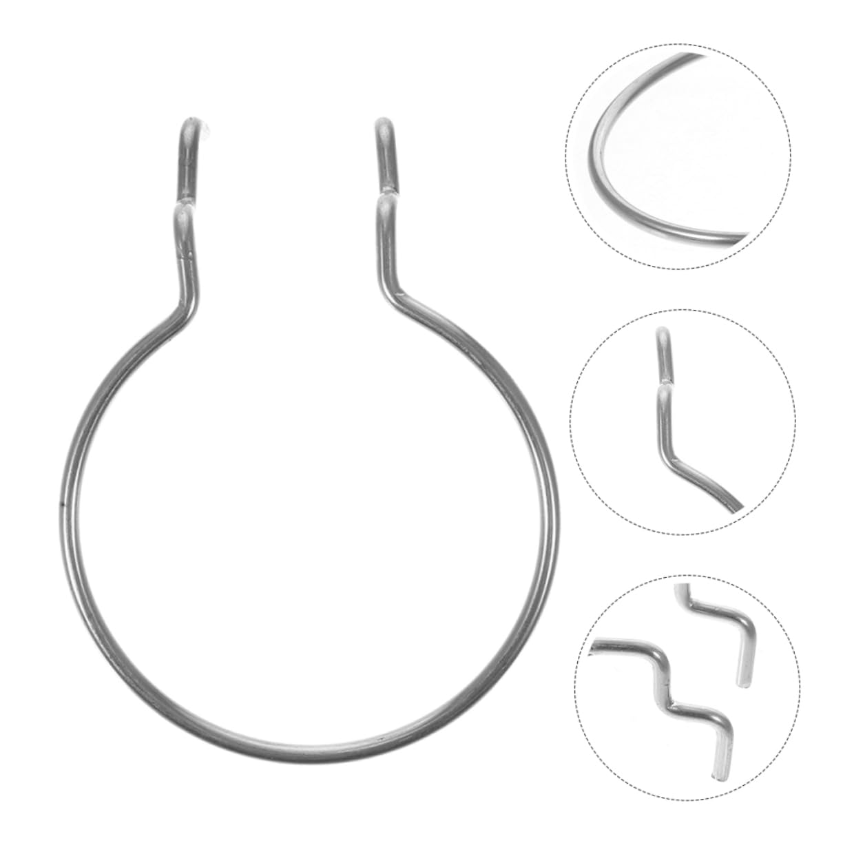 12-Piece Pegboard Hooks Set - Heavy Duty Iron Hooks for Organizing Cups, Bins & Jars - Perfect for Craft Rooms, Garages & Home Organization (Black)