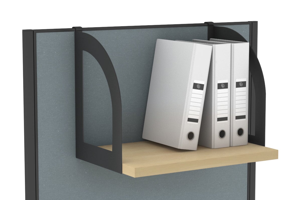 Black Horizon Wall Mounted Melamine Shelf - Stylish and Durable Storage Solution for Bathroom, Kitchen, or Bedroom Organization