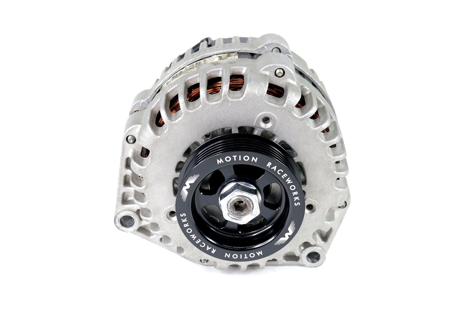 LS 3 OD Billet Overdrive Alternator Pulley 6 Rib 10 10042 - High Performance Upgrade for Chevy LS Engines - Perfect for Racing, Towing & High Electrical Demand Applications