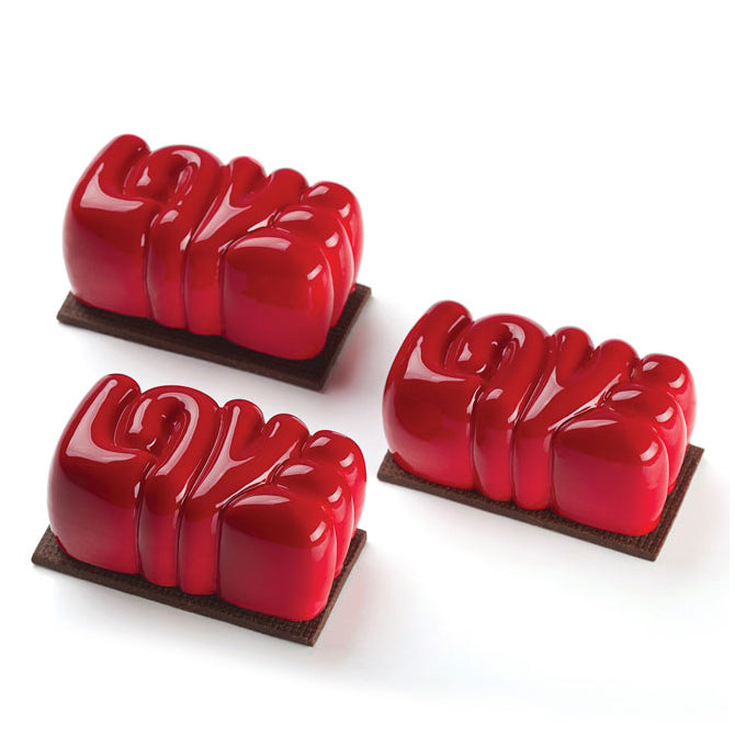 Pavoflex Lovely Mini 15 Forms Silicone Mold Set - Professional Baking Tools for Cake, Chocolate & Candy Making - Perfect for Home Bakers and Pastry Chefs