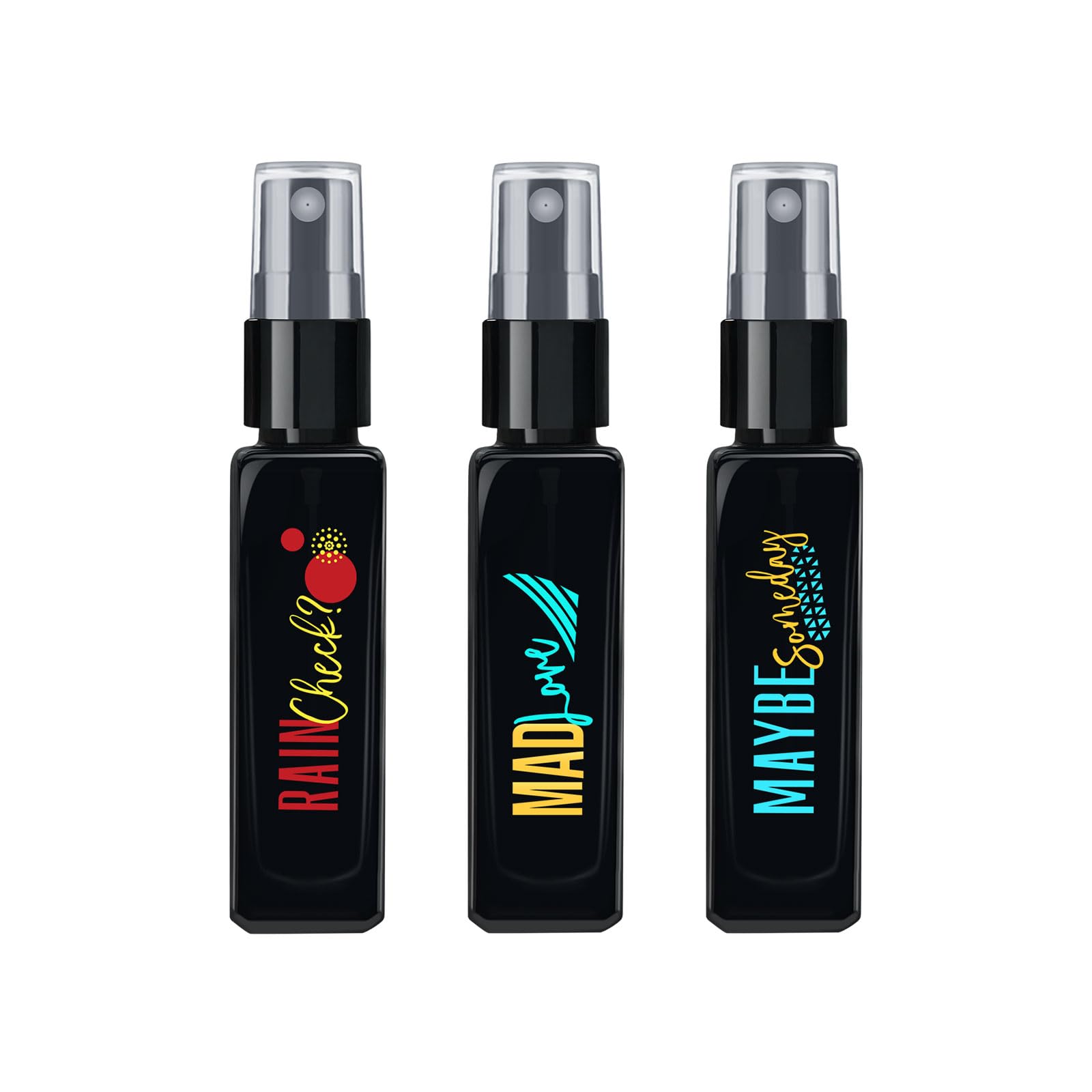 Maryaj Rain Check, Mad Love & Maybe Someday EDP Perfume Set (3 x 8ML) - Long Lasting Fragrance Spray Gift for Men & Women - Perfect for Dating, Parties & Special Occasions