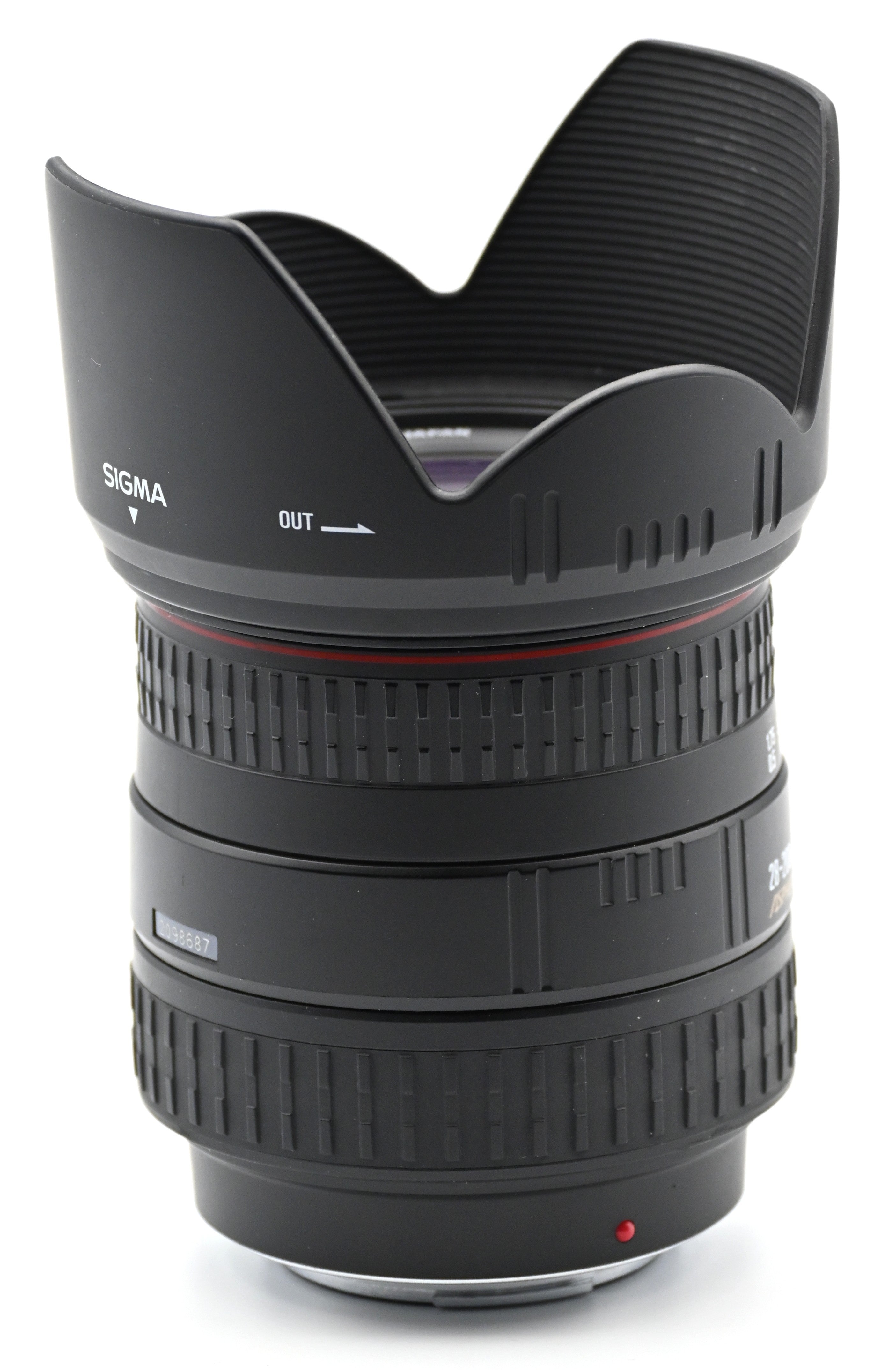 Used Minolta ST si Maxxum 35mm SLR Film Camera with Sigma 28-200mm f/3.5-5.6 Aspherical IF DL Hyperzoom Macro Lens - Perfect for Vintage Photography, Film Enthusiasts & Collectors