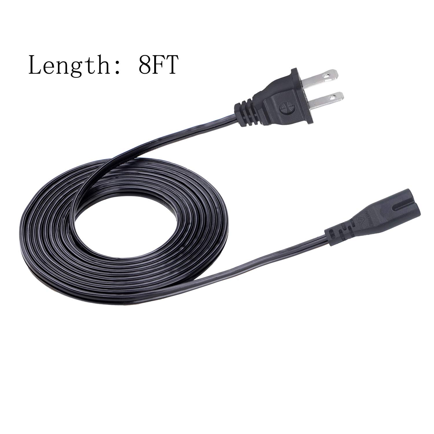 8ft AC Power Cord Replacement for Klipsch R-120SW 12