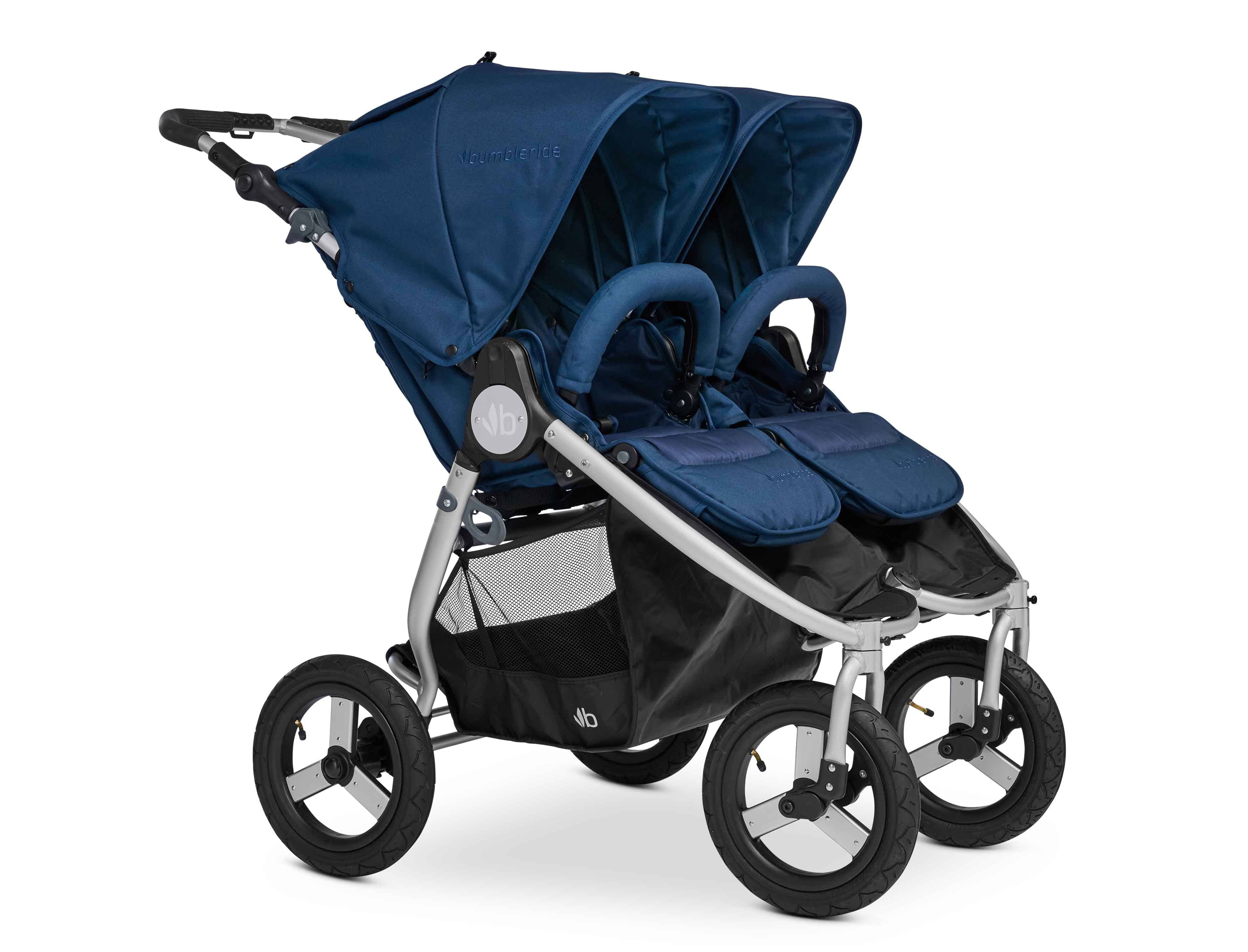 Bumbleride Indie Twin Stroller 2020-2023 | Lightweight Double Jogging Stroller for Twins & Toddlers | Perfect for Outdoor Walks, Running & Travel