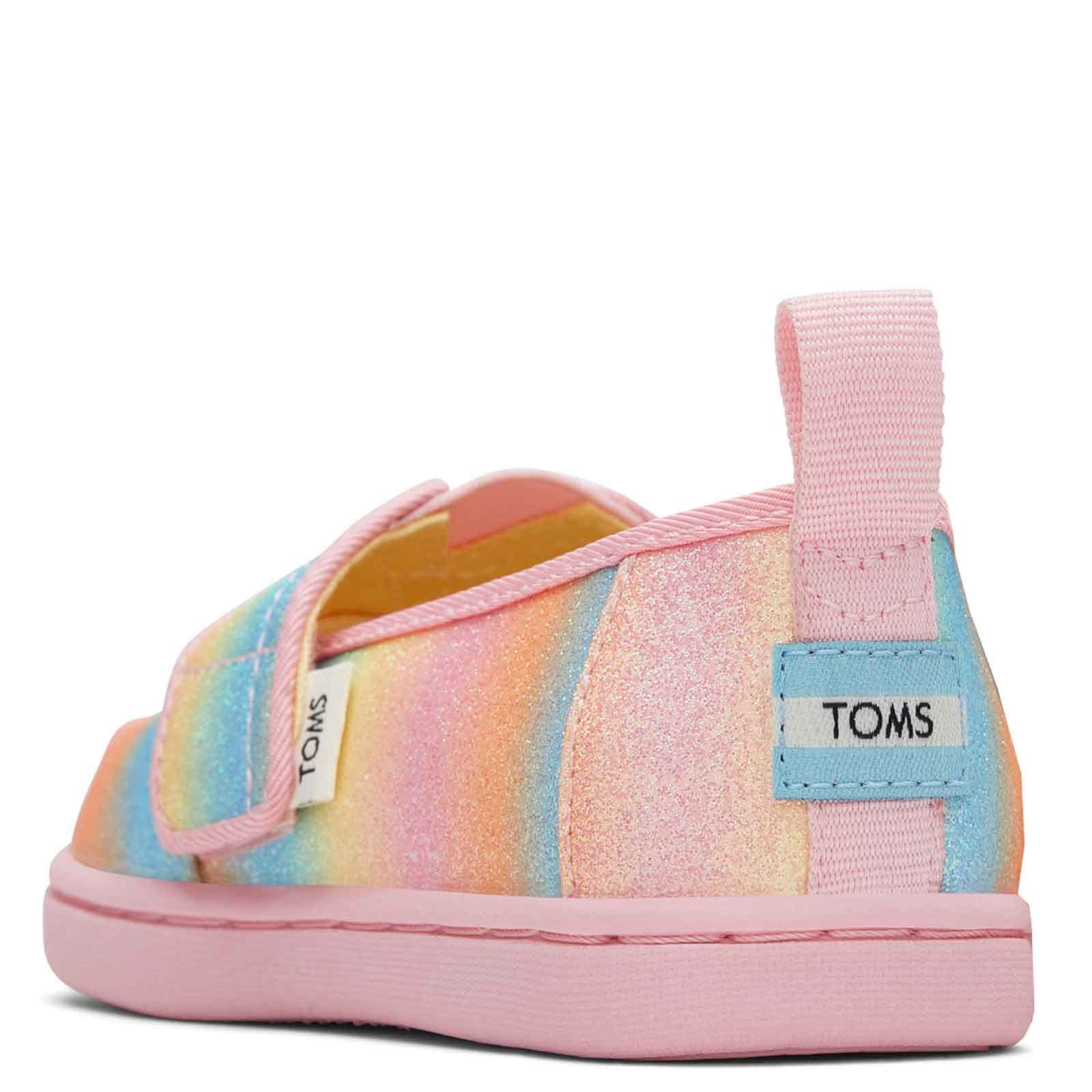 TOMS Kids' Alpargata Slip-On Shoes for Girls - Comfortable & Stylish Casual Footwear for Little & Big Kids - Perfect for School, Playdates & Everyday Wear