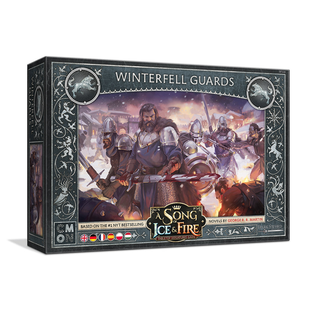 A Song of Ice and Fire: Winterfell Guards - Game of Thrones Collectible Figures for Fans & Collectors | Perfect for Display, Gifts, and Fantasy Decor