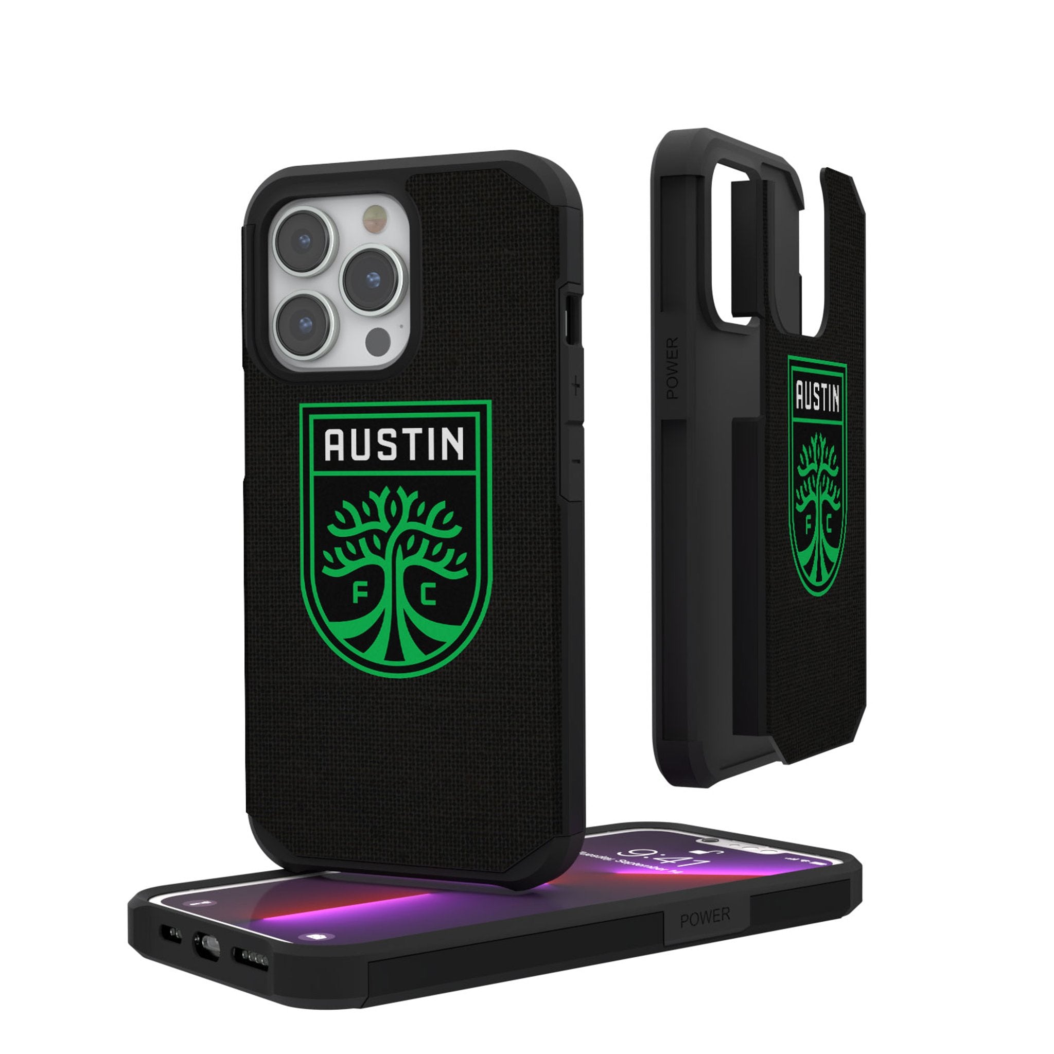 Durable Austin FC Rugged Phone Case - Shockproof & Anti-Scratch Protection for iPhone & Samsung | Perfect for Outdoor Sports, Travel & Daily Use