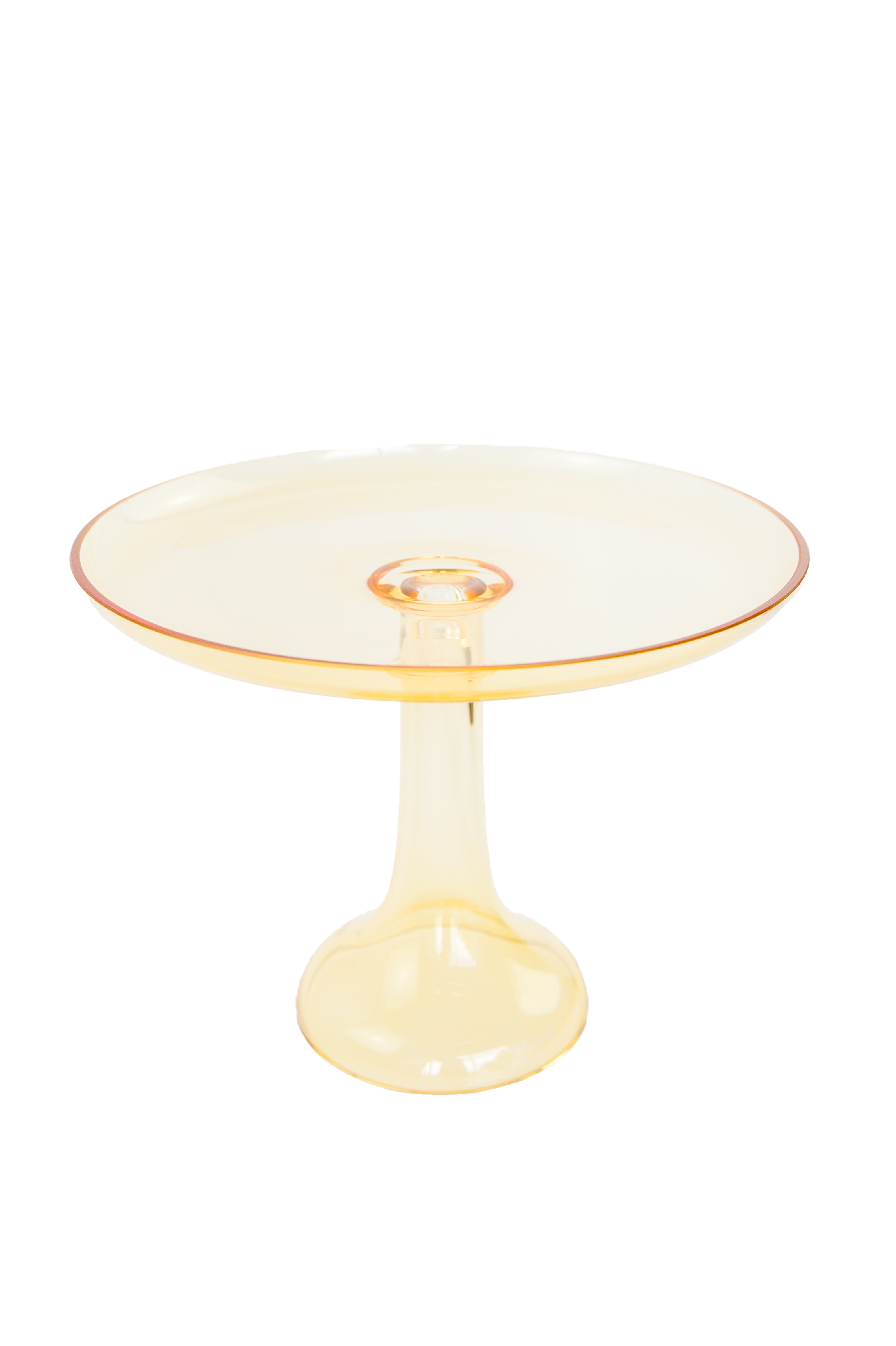 Estelle Yellow Cake Stand - Elegant Dessert Display for Weddings, Parties & Home Decor