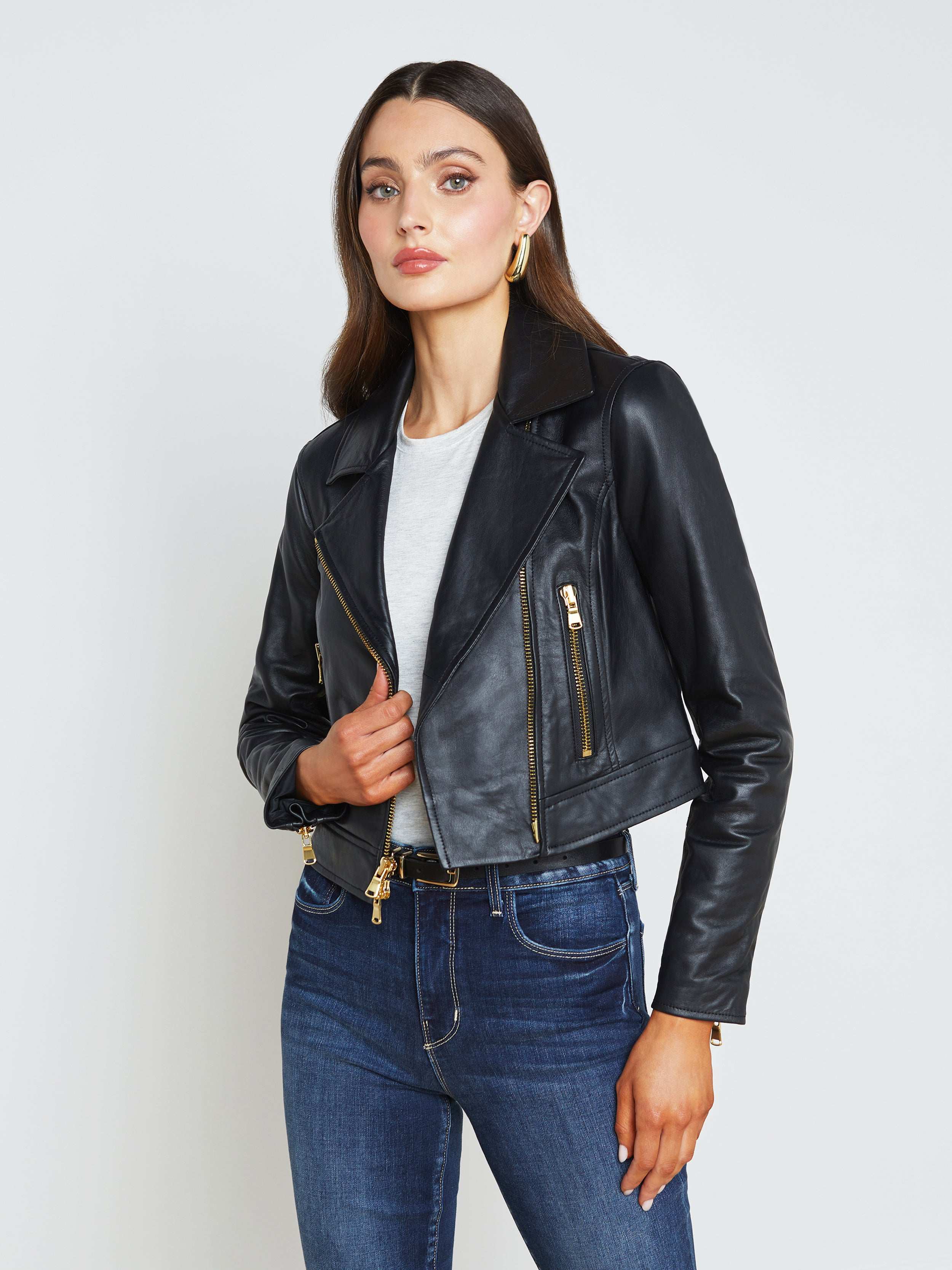 Premium Onna Genuine Leather Jacket for Women - Stylish & Durable Outerwear for Casual, Biker & Night Out Looks
