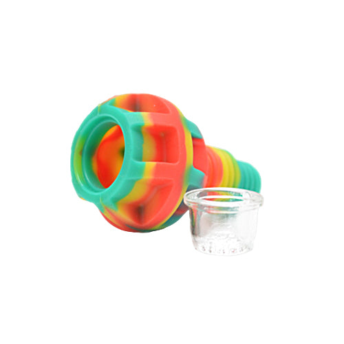 Premium Silicone Bong Bowl with Non-Slip Grip - Durable & Easy to Clean for Smooth Smoking Sessions - Perfect for Home Use, Travel, and Outdoor Adventures