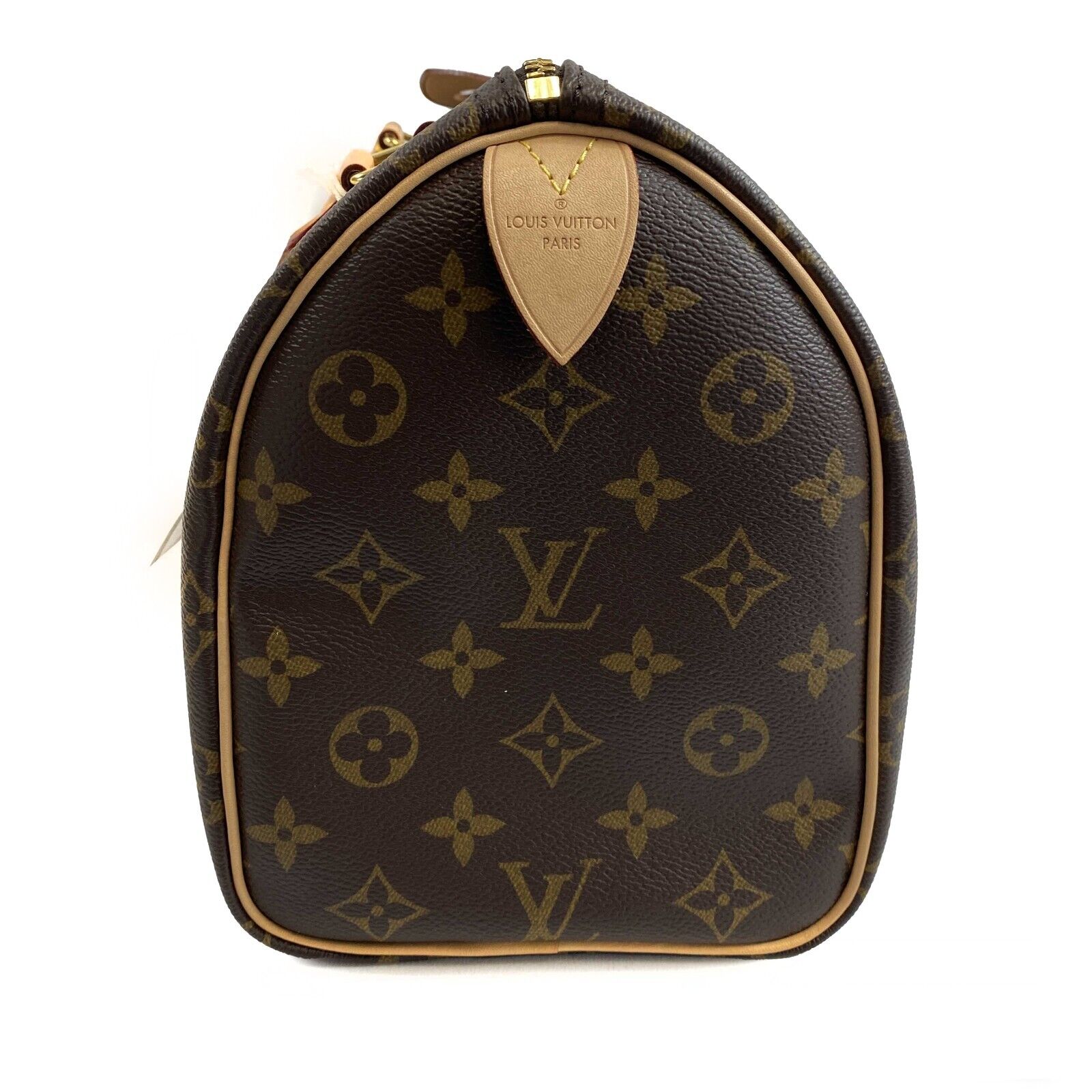 Louis Vuitton Speedy 25 Handbag - Brown Monogram Coated Canvas Shoulder Bag for Women | Perfect for Work, Travel & Everyday Use