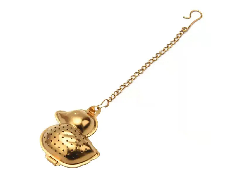 Stainless Steel Duck Tea Infuser - Cute & Reusable Loose Leaf Tea Strainer for Hot & Iced Tea - Perfect for Home, Office or Gift Use