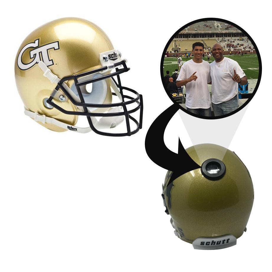 Georgia Tech Yellow Jackets Mini Football Helmet - NCAA College Sports Collectible - Perfect for Fans, Memorabilia Displays & Game Room Decor