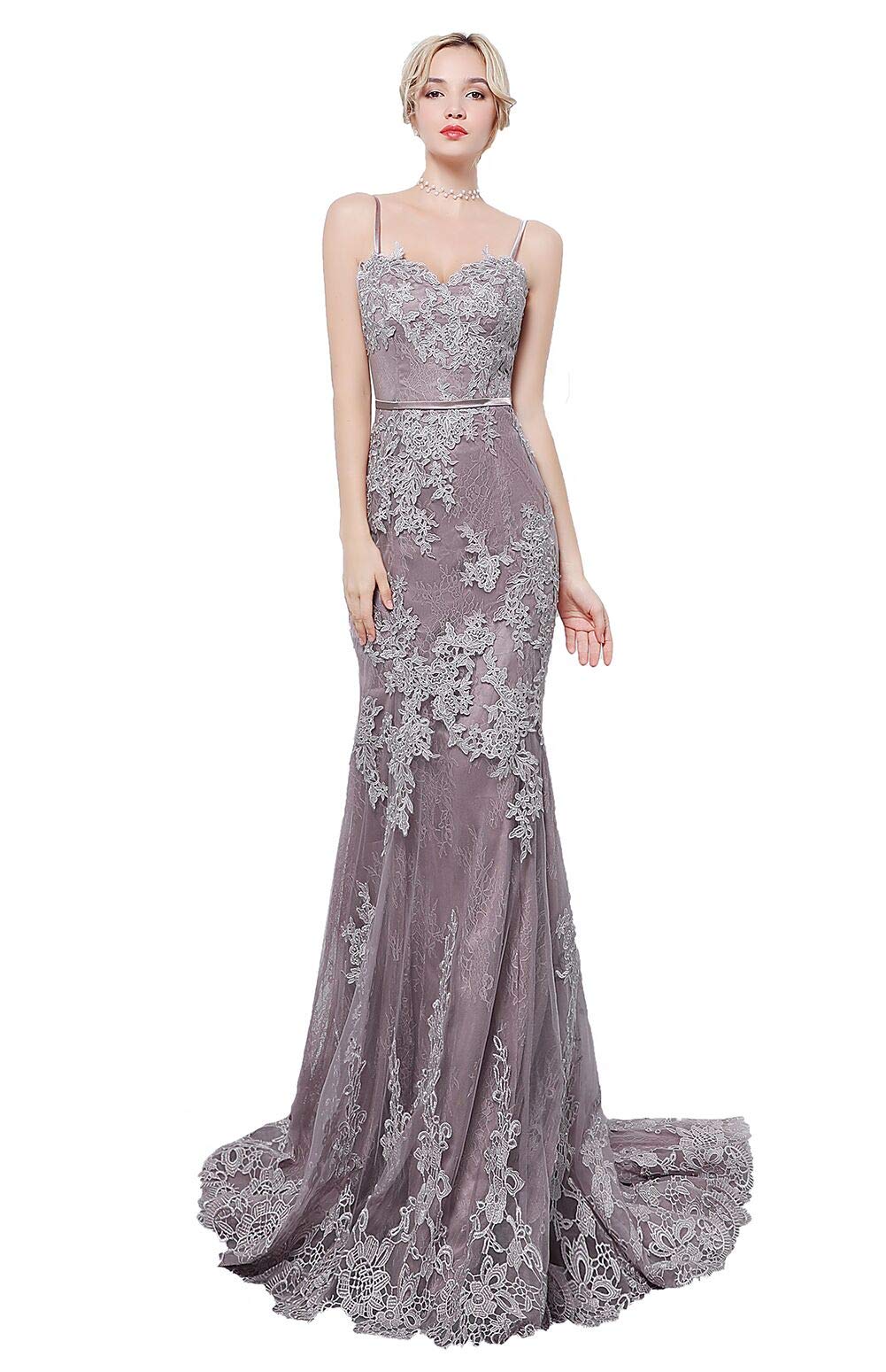 Elegant Lace Mermaid Wedding Dress for Women - Sexy Prom Evening Gown for Bridal, Homecoming & Special Occasions | Perfect for Weddings, Parties & Formal Events