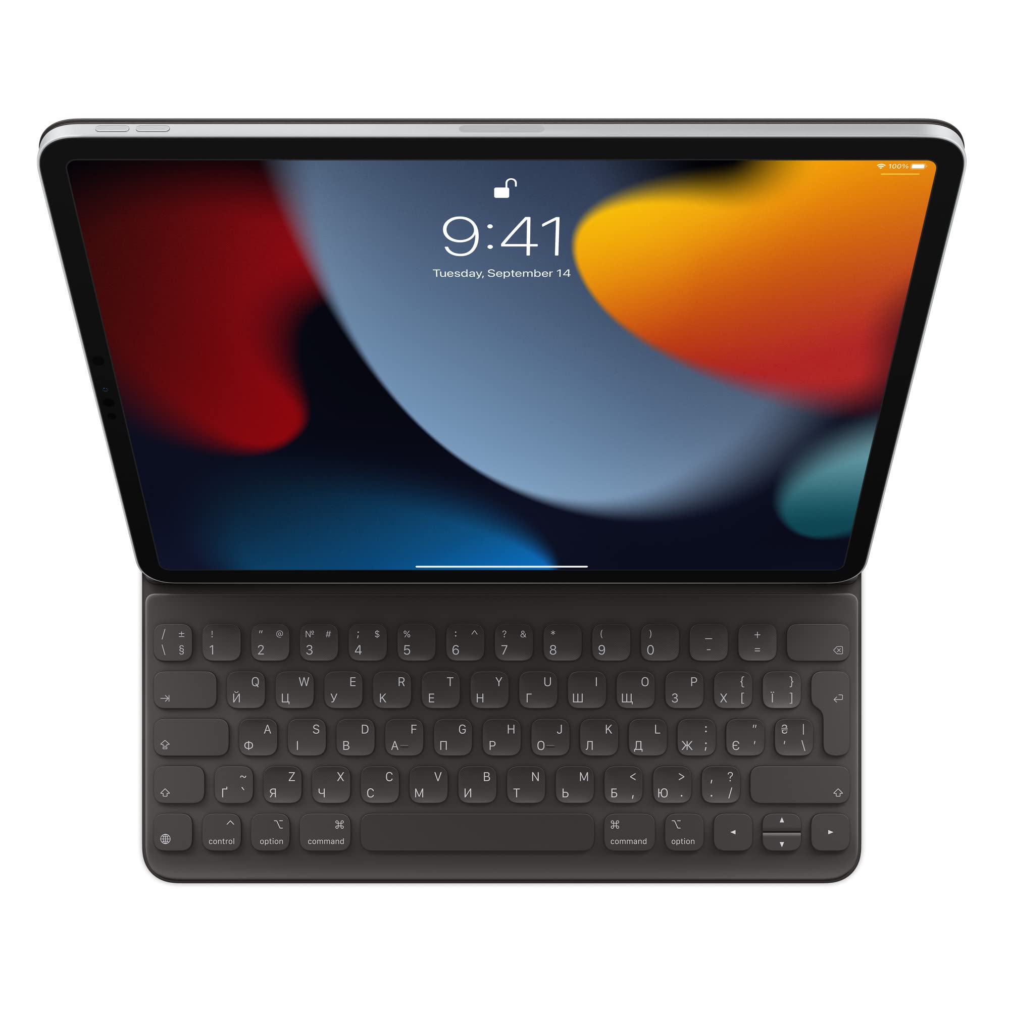 Apple Smart Keyboard Folio for iPad Pro 12.9-inch (4th Gen) - Slim Wireless Keyboard with Backlit Keys | Perfect for Work, Study & Creative Projects