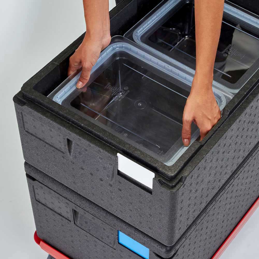Cambro 26CW135 Camwear 1/2 Size Clear 6