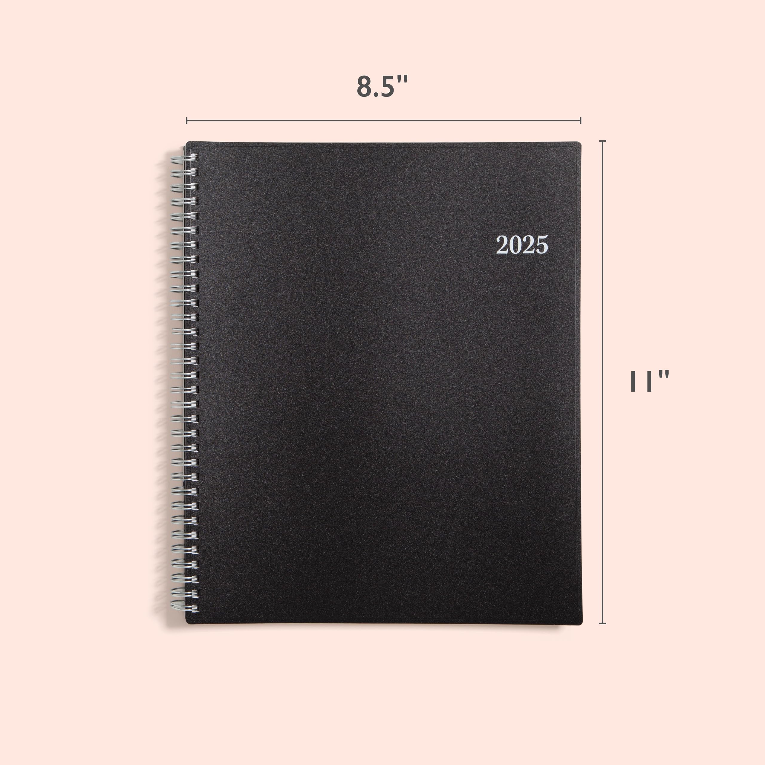 Blue Sky 2025 Weekly & Monthly Planner Calendar - 8.5