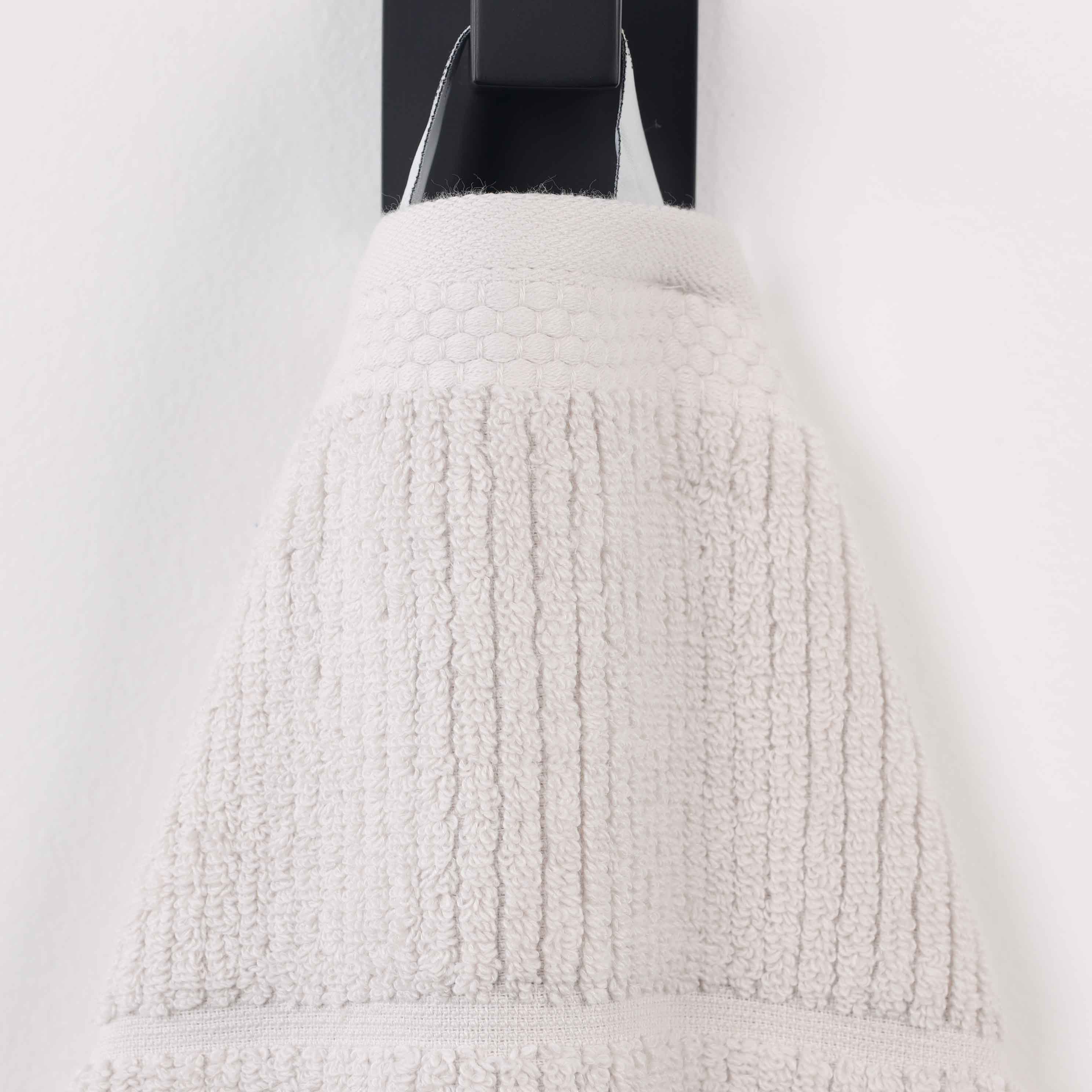 Milo Smart Twist Cotton Solid Hand Towels - Soft & Absorbent Bath & Kitchen Towels, Set of 6 - Perfect for Bathroom, Kitchen & Guest Use