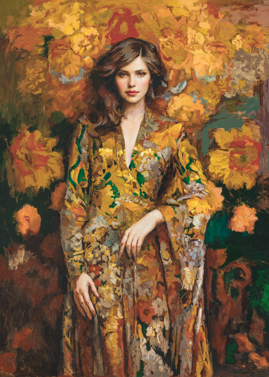 Autumn Glory By Mary Sauer - Beautiful Fall-Themed Art Print for Home Decor | Perfect for Living Room, Bedroom & Office Wall Art