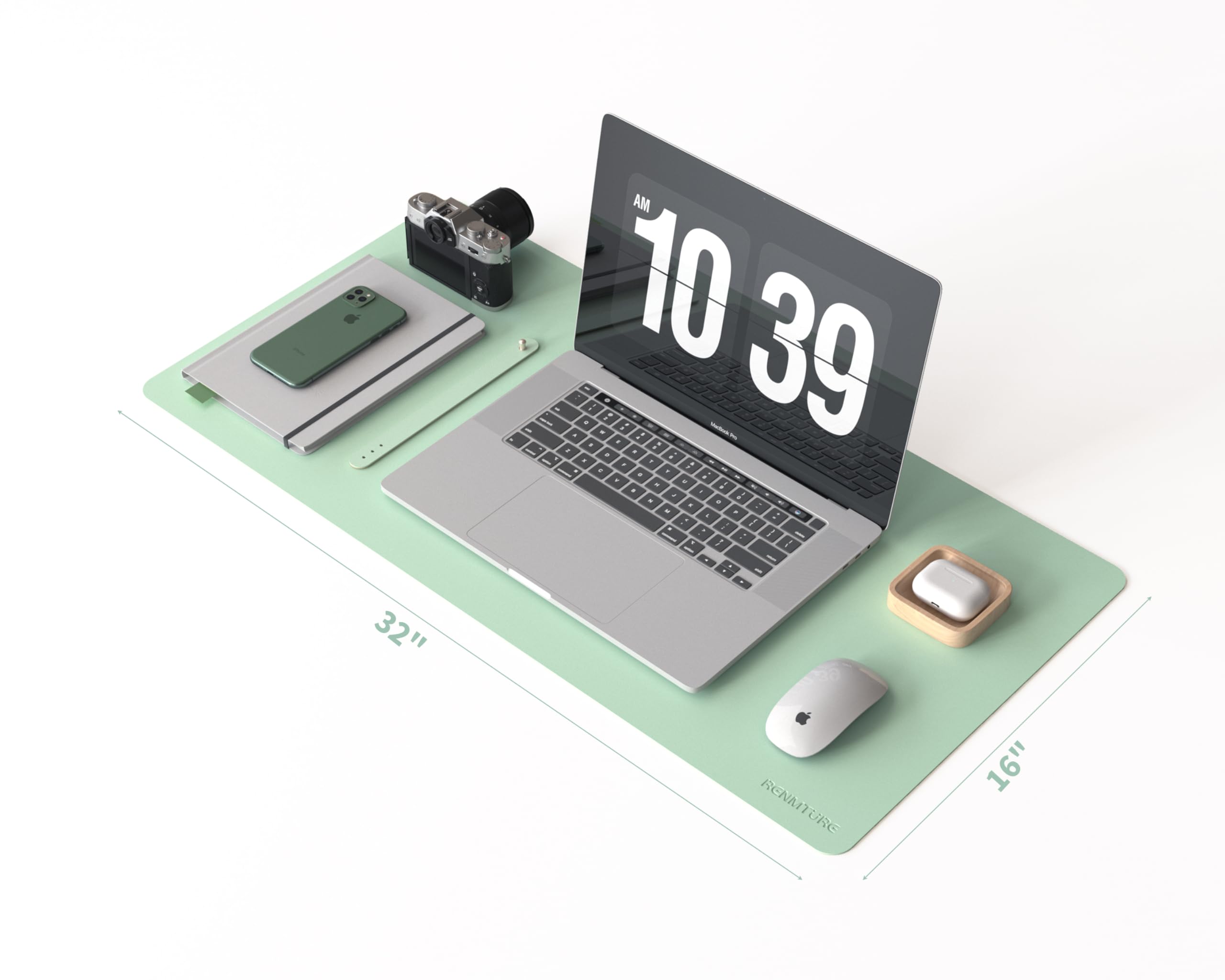 Premium PU Leather Mouse Pad - Large 32