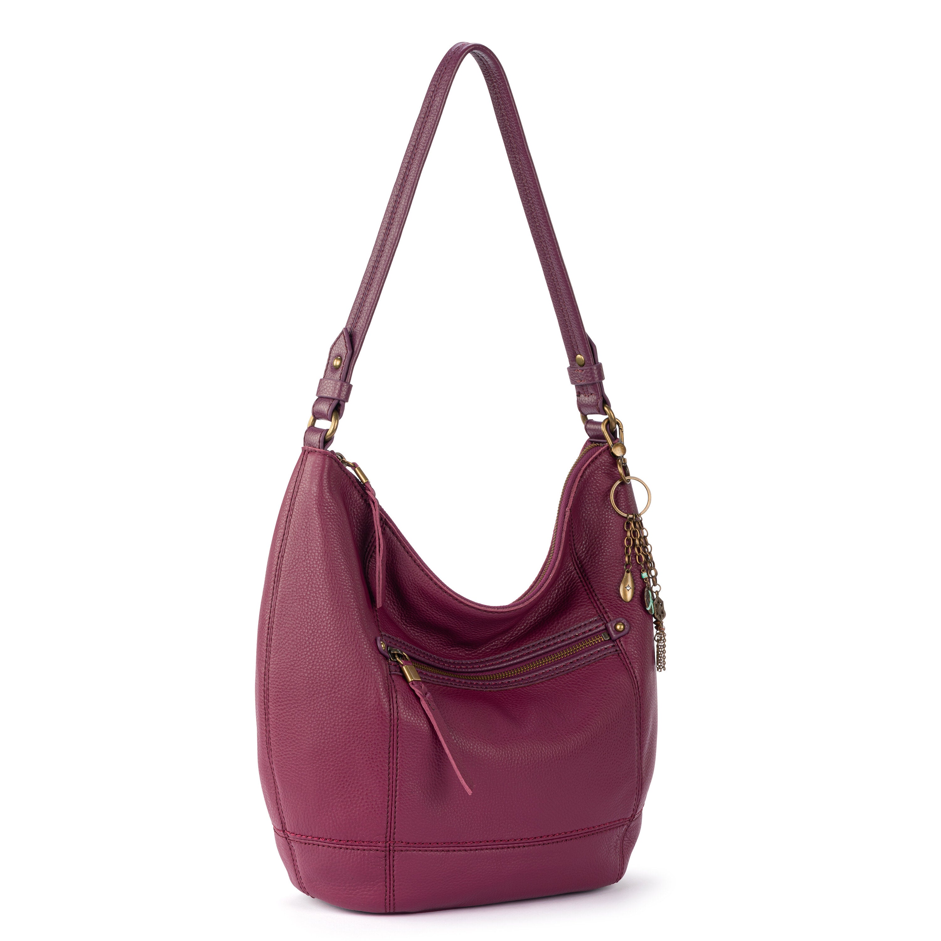 Premium Genuine Leather Hobo Bag with Smartphone Pocket - Perfect Gift Set for Women - Ideal for Work, Travel & Everyday Use