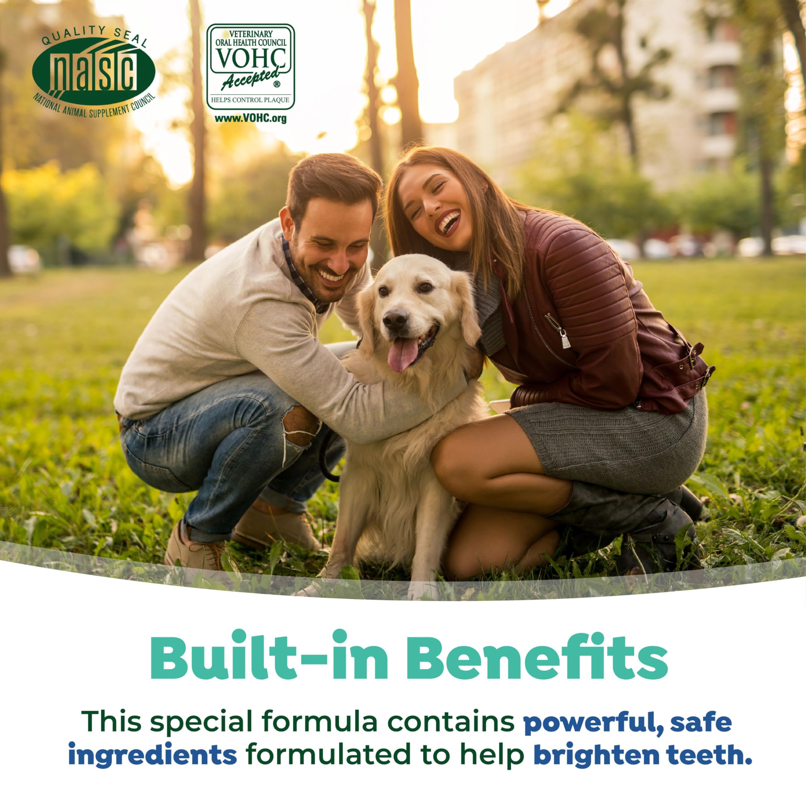TropiClean Fresh Breath Advanced Whitening Water Additive for Dogs - Dog Dental Care Solution with 3D Microguard Technology | 33.8oz Pet Water Additive for Fresher Breath & Whiter Teeth | Perfect for Daily Oral Hygiene & Plaque Prevention