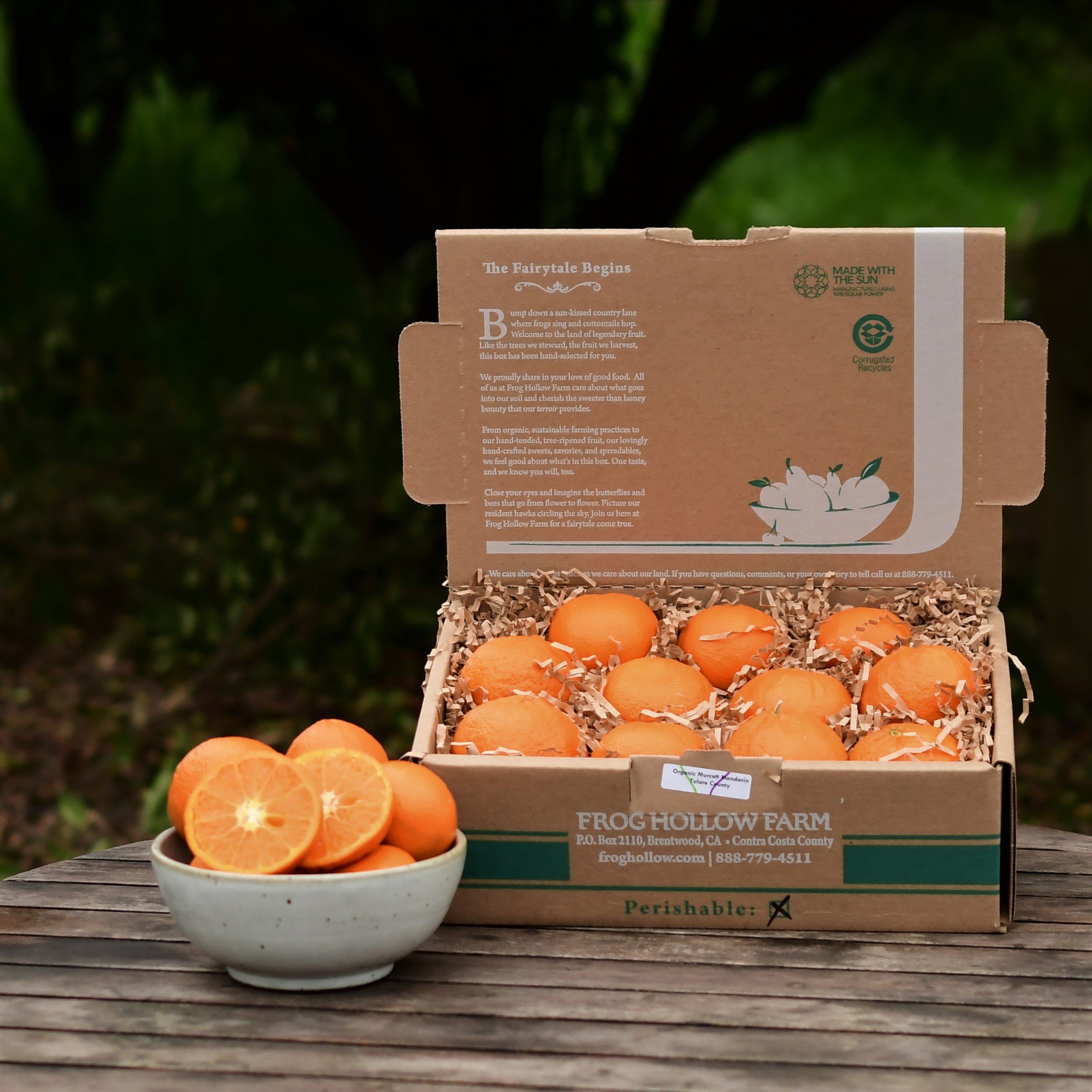 Fresh Organic Murcott Mandarins - Sweet & Juicy Citrus Fruit for Healthy Snacks, Juicing & Gift Baskets