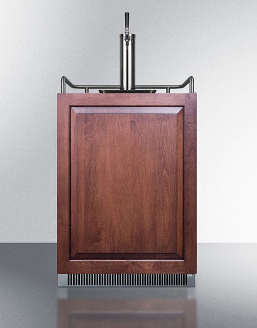 Summit Built-in Beer Dispenser - Panel Ready Refrigerator Door for Home Bars & Entertaining | Perfect for Parties, Game Nights & Outdoor Gatherings