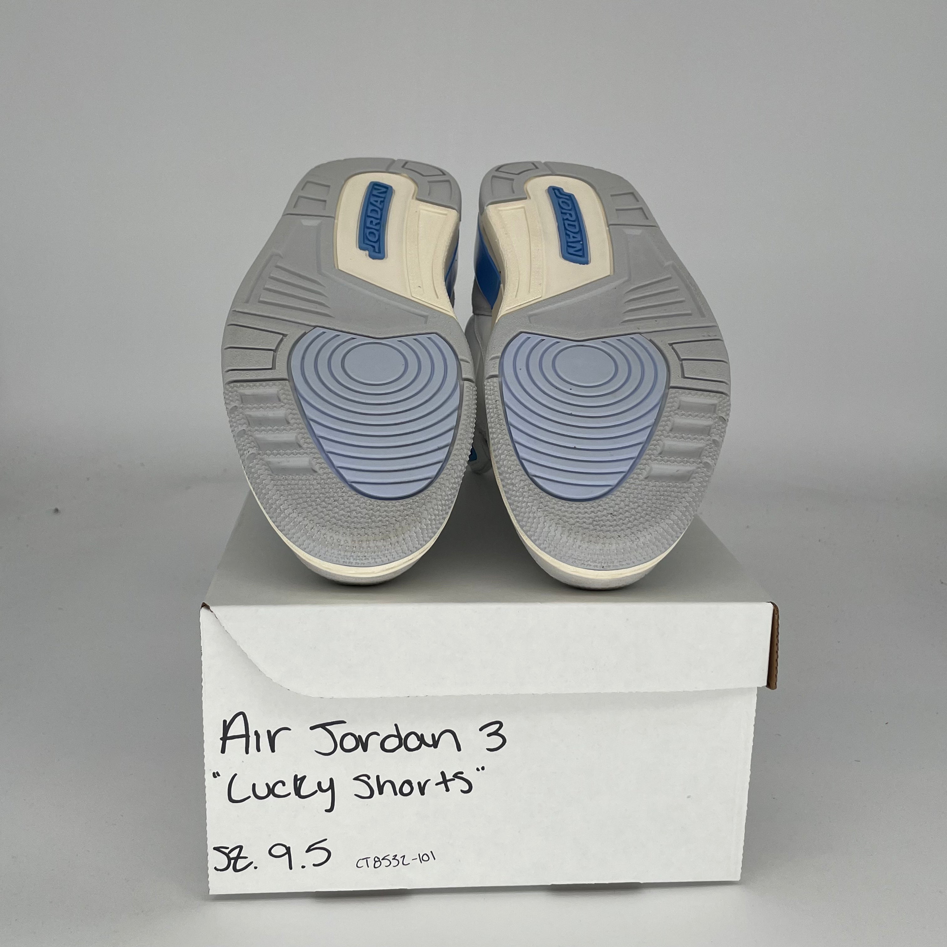AIR JORDAN 3 LUCKY SHORTS Men's Basketball Shorts - Size 9.5 (CT8532-101) - Perfect for Streetwear, Gym & Casual Outfits