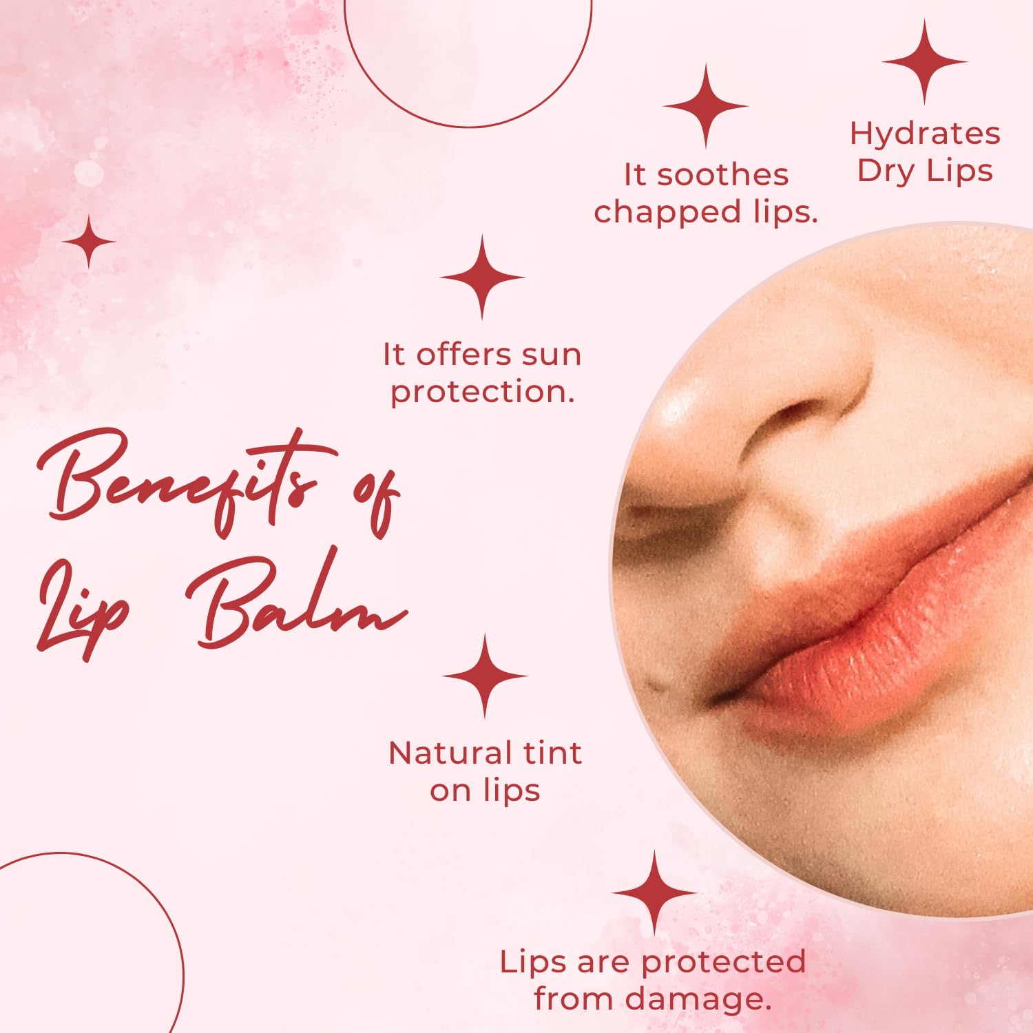 SCIIAN Herbal Beetroot Lip Balm - 10g | SPF Lip Balm for Dry & Chapped Lips | Lightening & Nourishing Lip Care with Vitamin E, Shea Butter & Jojoba Oil | Pack of 2 | Perfect for Daily Hydration, Sun Protection & Night Lip Treatment