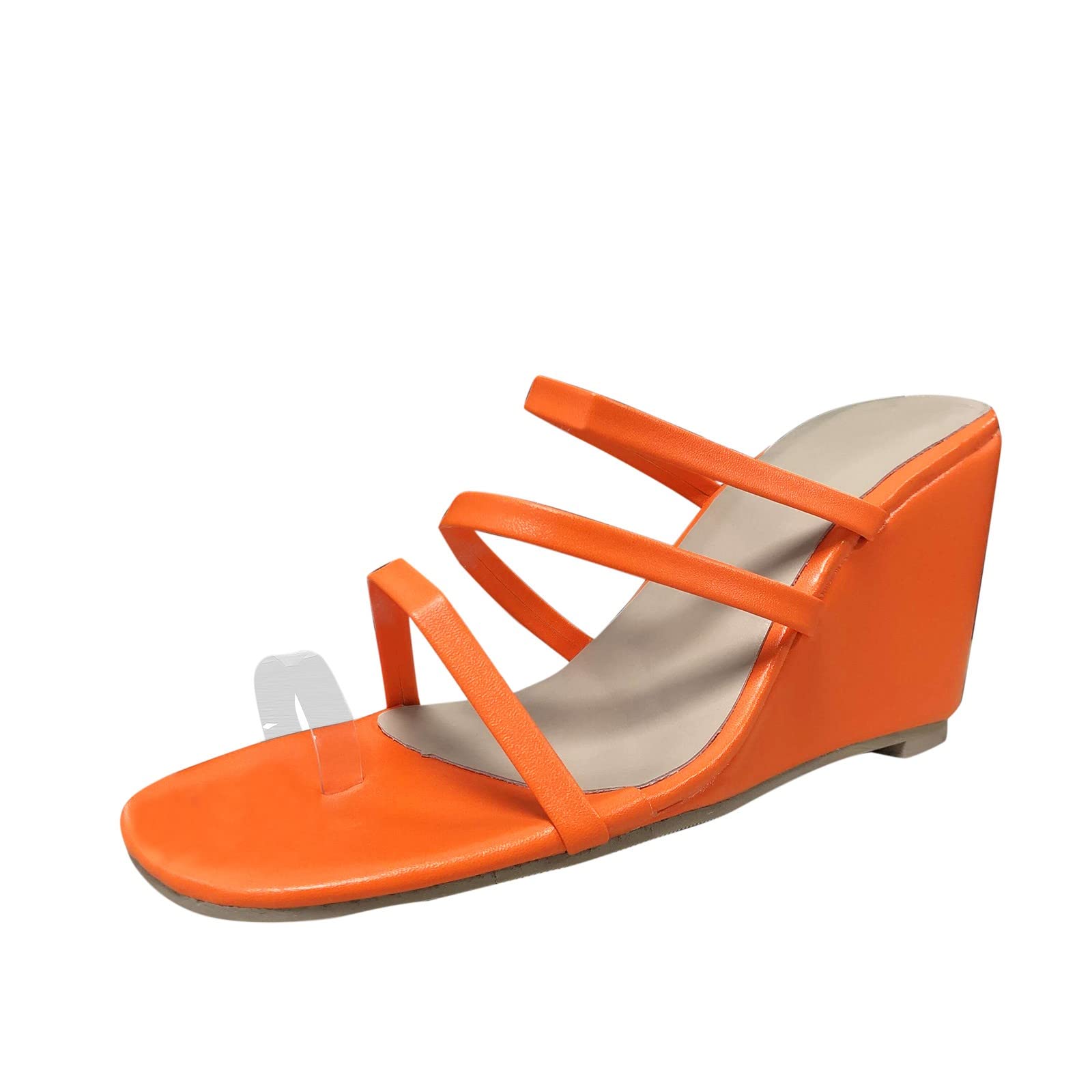 Women's High Heel Peep Toe Sandals - Fashionable Spring & Summer Slope Sandals for Women | Perfect for Beach, Party & Casual Outings