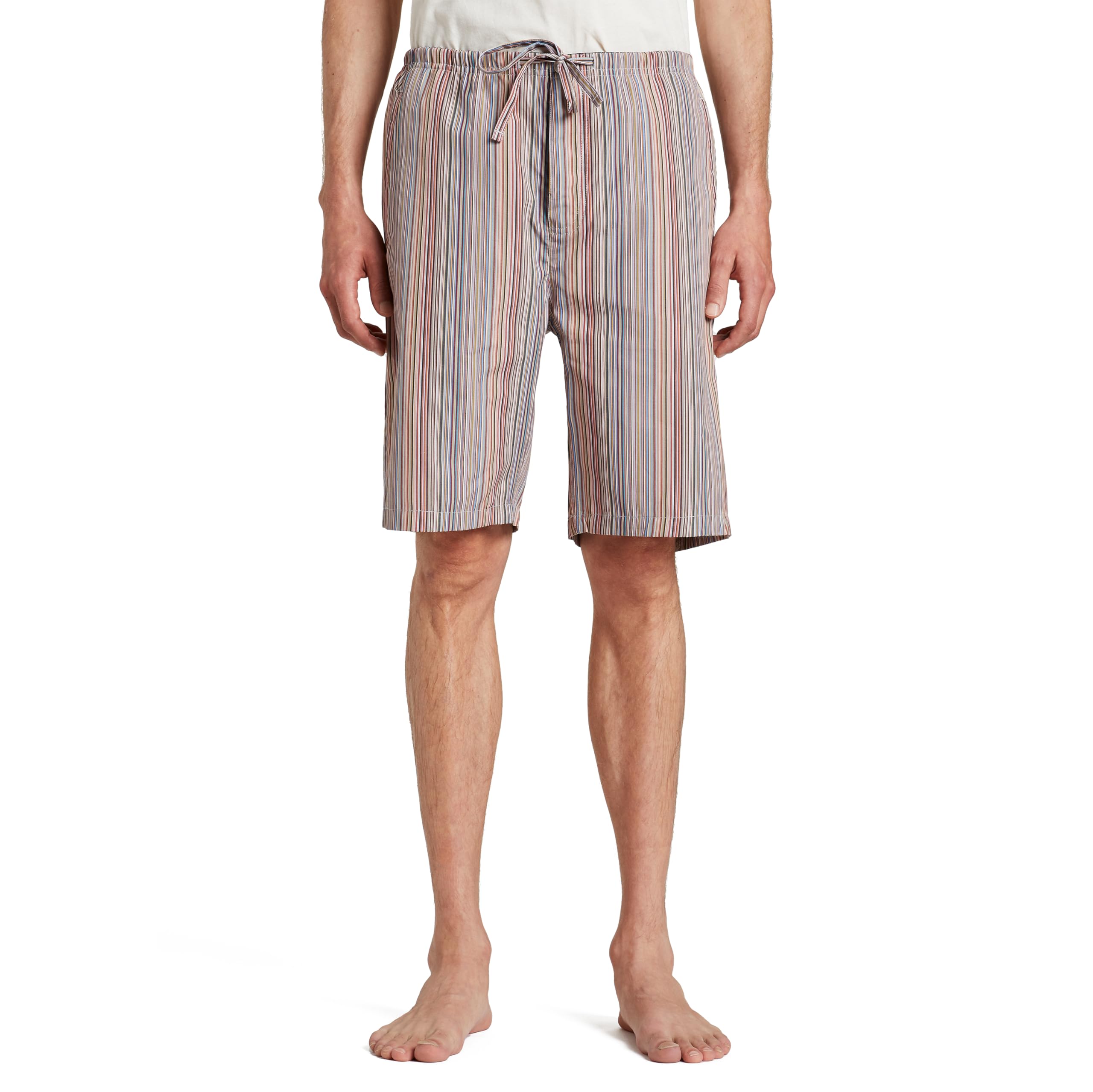 Paul Smith Men's Cotton Pajama Shorts - Comfortable Sleepwear for Summer & Lounge Wear at Home