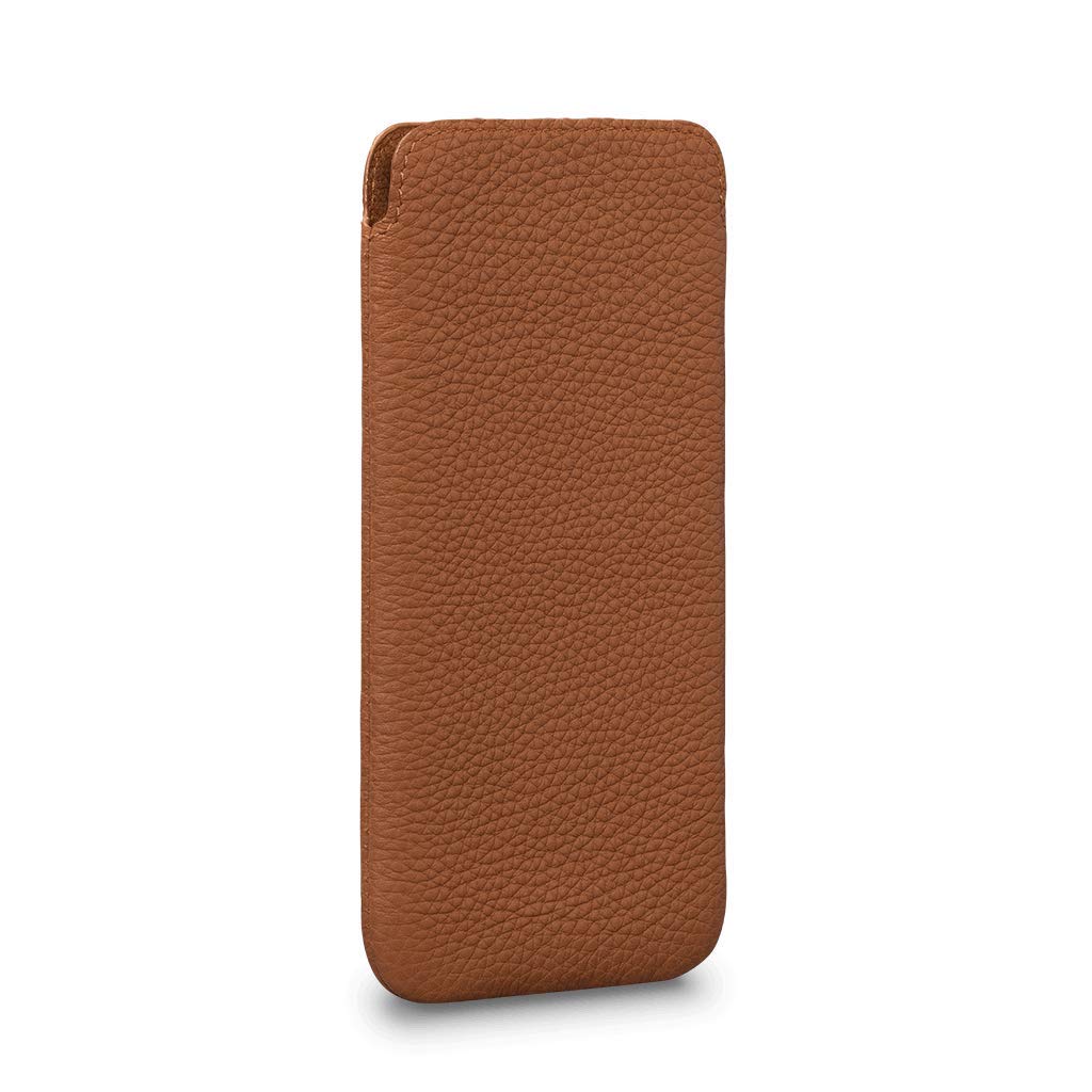 SENA Ultraslim Leather Wallet Case for iPhone 11 - RFID Blocking, Card Holder & Phone Cover (Tan) | Perfect for Travel, Business & Everyday Use