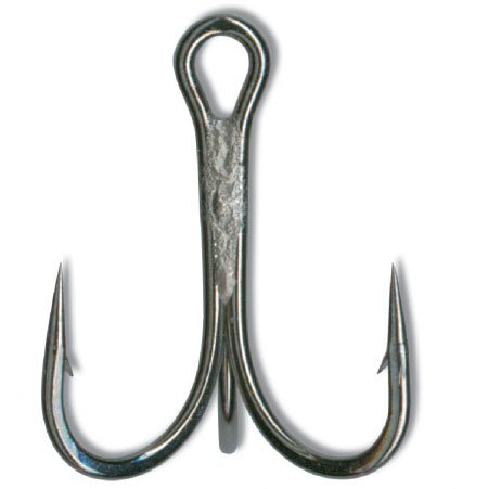 Mustad UltraPoint Treble Fishing Hooks - 3X Strong Extra Sharp Hooks (5 Pack) for Bass, Trout, and Saltwater Fishing - Perfect for Lures, Jigs, and Live Bait