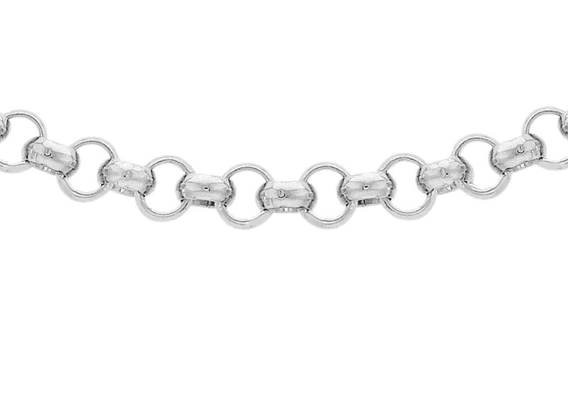 Tuscany Silver Women's Sterling Silver 6.4mm Round Belcher Chain Necklace - Elegant Jewelry for Everyday Wear, Gifts & Special Occasions