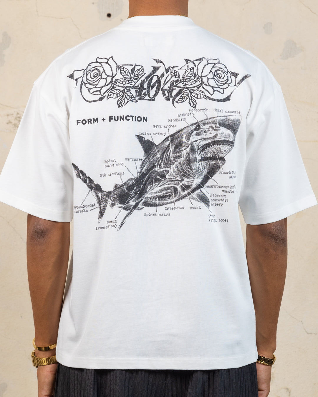 404 Riptide Vintage T-Shirt - Soft Cotton Retro Graphic Tee for Men & Women - Off White - Perfect for Casual Wear, Street Style & Music Festivals