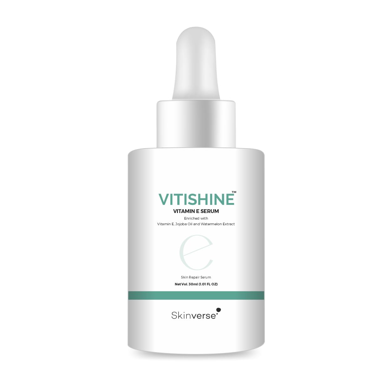 Skinverse Vitishine Serum - Brightening Vitamin C Face Serum for Glowing Skin | Anti-Aging & Dark Spot Treatment | Perfect for Daily Skincare Routine & Night Care